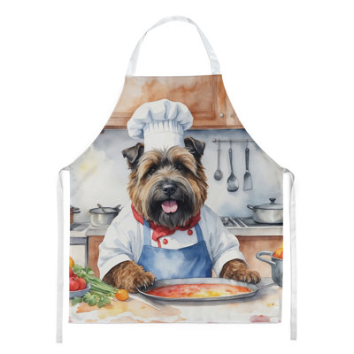 No Pattern Bib Apron