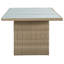 Alt Rectangular Wicker Outdoor Dining Table , 200cm cm W 100cm cm D-1061931369-1061931368