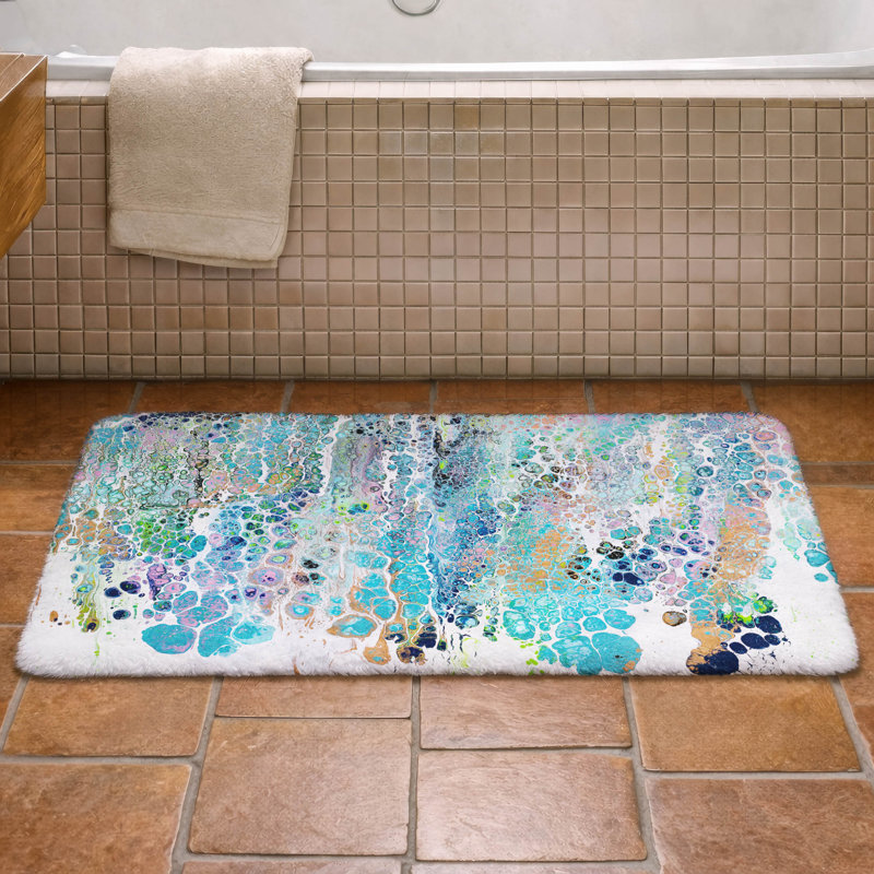 Premium Machine Washable Dream Shag ADS65 Abstract Rug, 1'8" x 2'6"