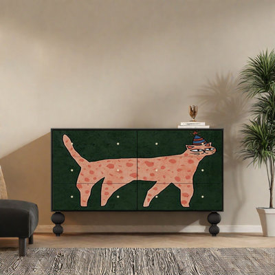 53.1in Six-drawer Sideboard