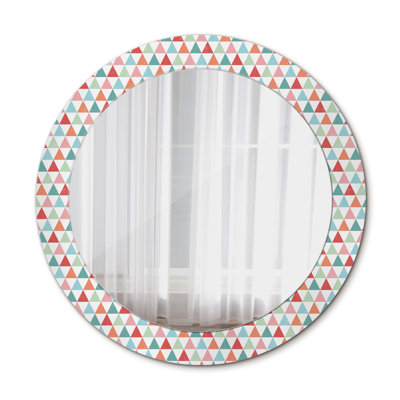 Huldar Glass Flat Wall Mirror