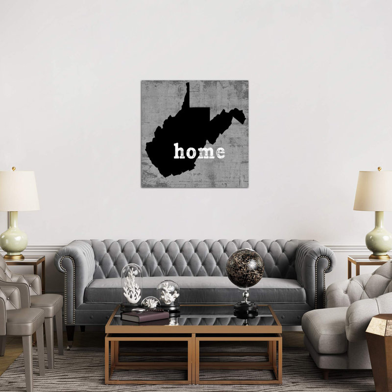 West Virginia by Luke Wilson - No Frame Print on Canvas, 66.04 cm H x 66.04 cm W x 3.175 cm D
