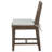 Birch Lane Navigator Seafoam 2" Striped Dining Chair Seat Pad with Ties-527824099