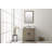 Hedley 31'' Single Bathroom Vanity with Blue Limestone Top-1453255754