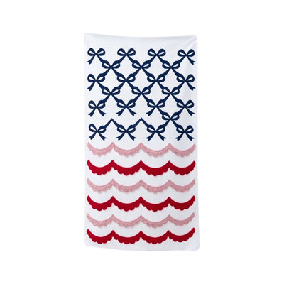 Home Gardens Oversized Cabana Beach Towel Drying Absorbent Bath Towel Ins Style For Seaside Vacation Photos