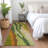 Petala Green Washable Indoor-Outdoor Rug - -2066848950