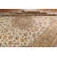 Tapis floral persan Kashan en laine noué à la main 10 x 13