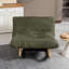 Fauteuil berçant adulte en velours côtelé-1828076624