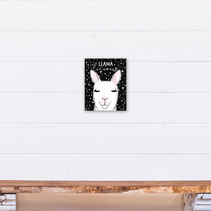 Art sur toile llama licious Sparta, H 10 po x l 8 po x P 1,25 po, Toile tendue