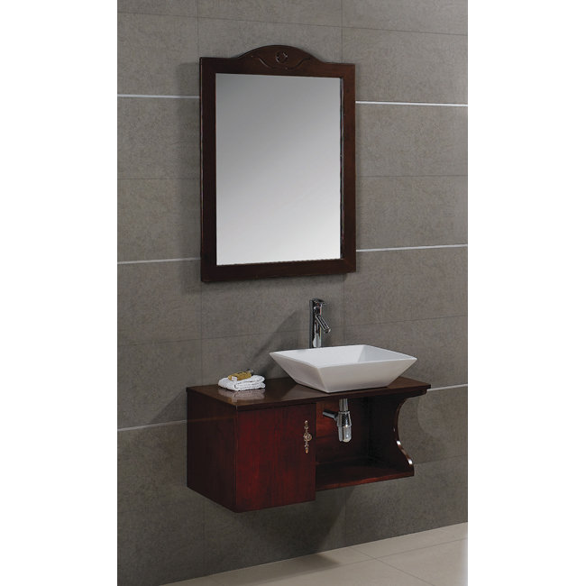 Kingston Brass Artisan Ceramic Square Vessel Sink, White
