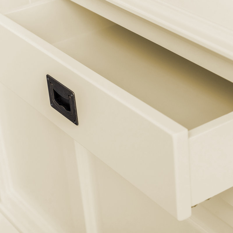 Analin Display Cabinet, Cream