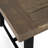 Outdoor Bench, Two - Toned Look, Slat Design, 14.5 Inches Deep, Ideal For Party Wood Rustic Style, 63 Wide, Comfortable Seating