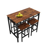 Suezette 4 - Person Four Leg Dining Set