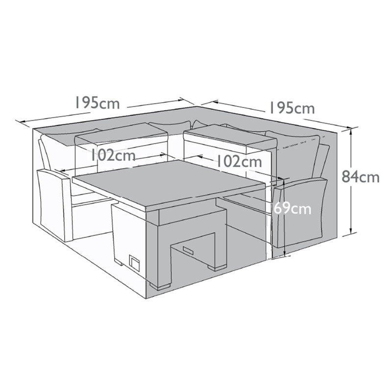 Outdoor Conversation Set Cover