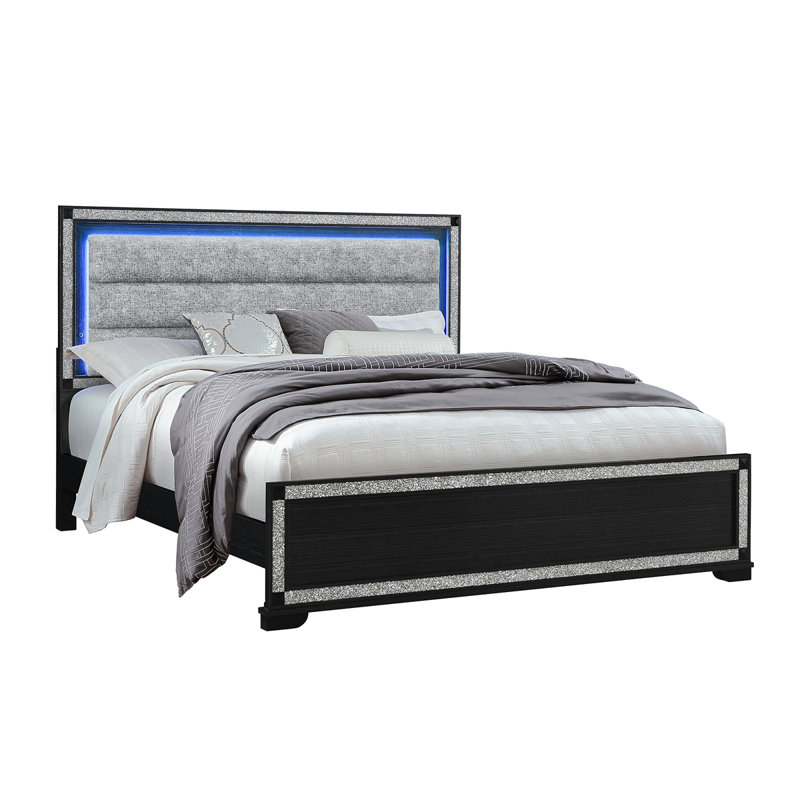 Ensemble de chambre avec très grand lit 5 pièces Soulmarie