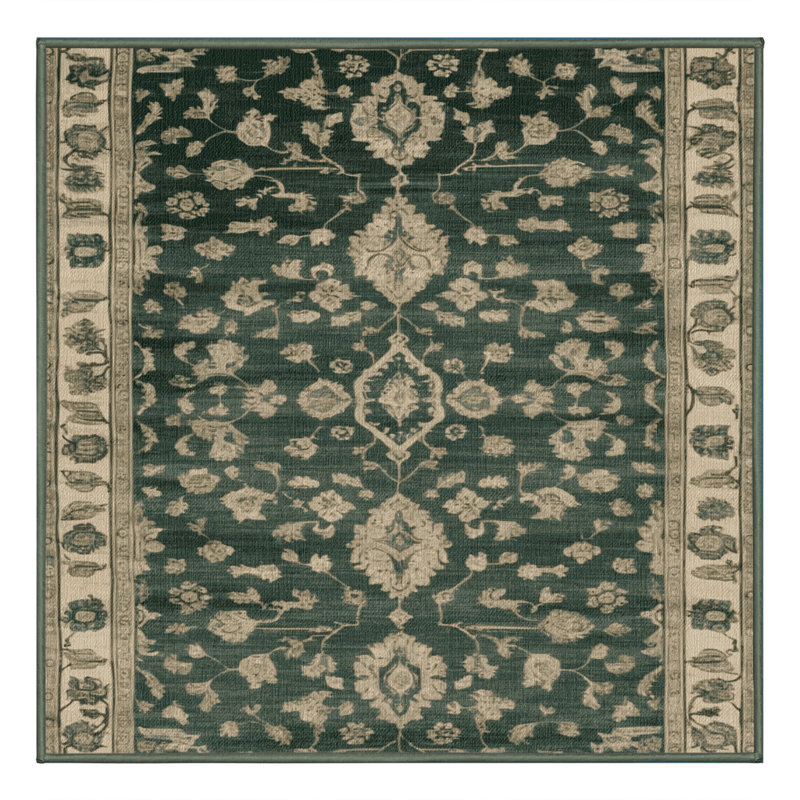 Tapis vert lavé à la machine, Rectangle 3 pi x 5 pi
