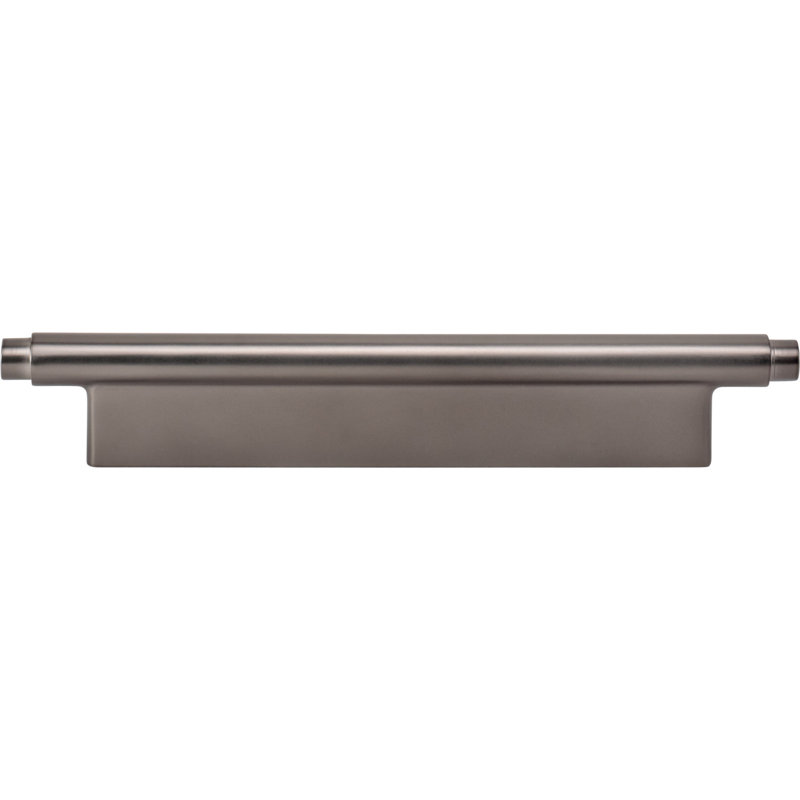 Slate Finish 5 1/16" Solid Metal Bar Pull