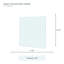 Plateau de table de remplacement en verre trempé Sumdeal-132535530