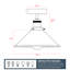Denzel Semi Flush Mount-1453547895