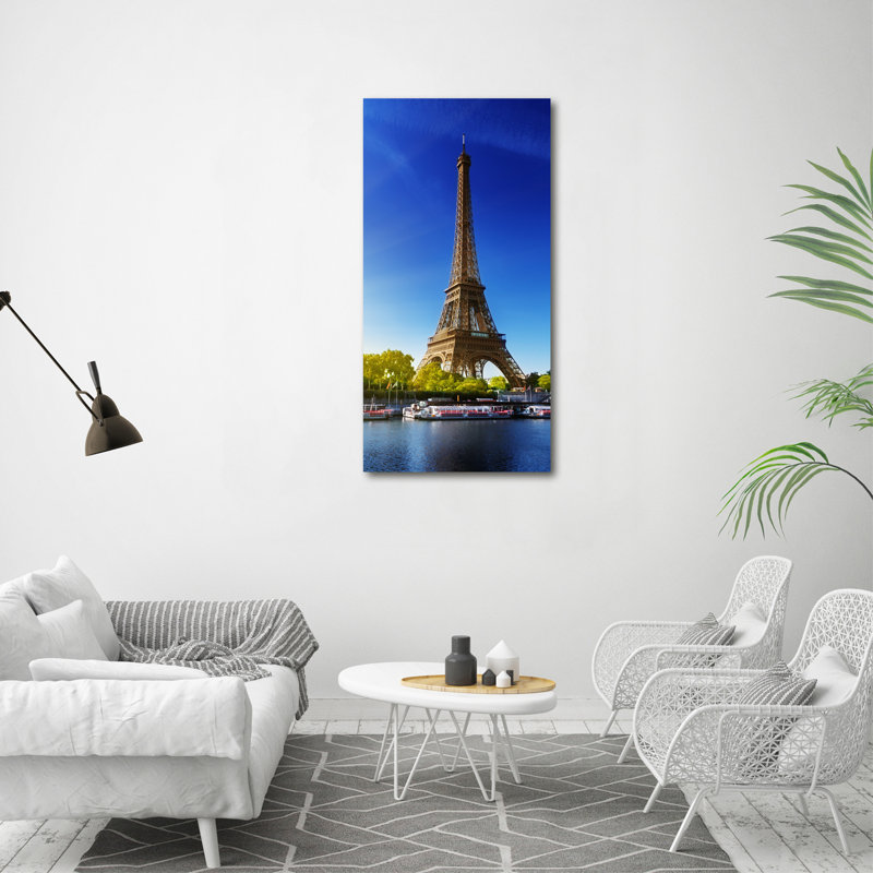 Eiffel Tower Paris - Wrapped Canvas Print