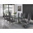 Glass Top Double Pedestal Dining Set-53729314-53945291-53729319