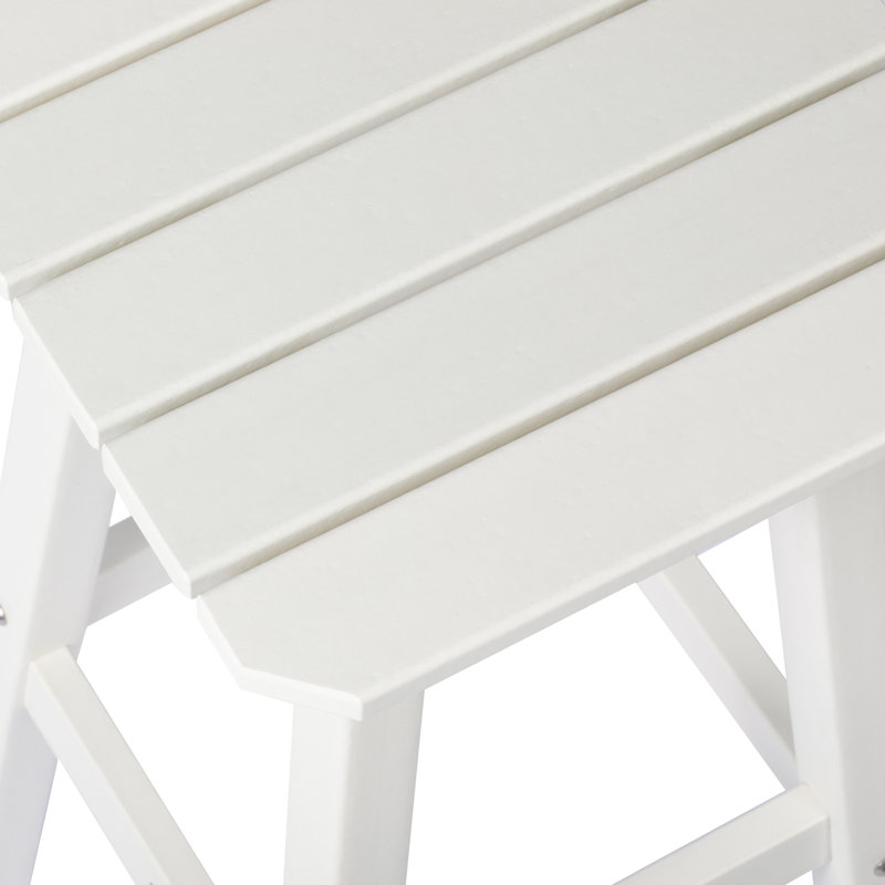 Tabouret d'extérieur Laguna, Blanc