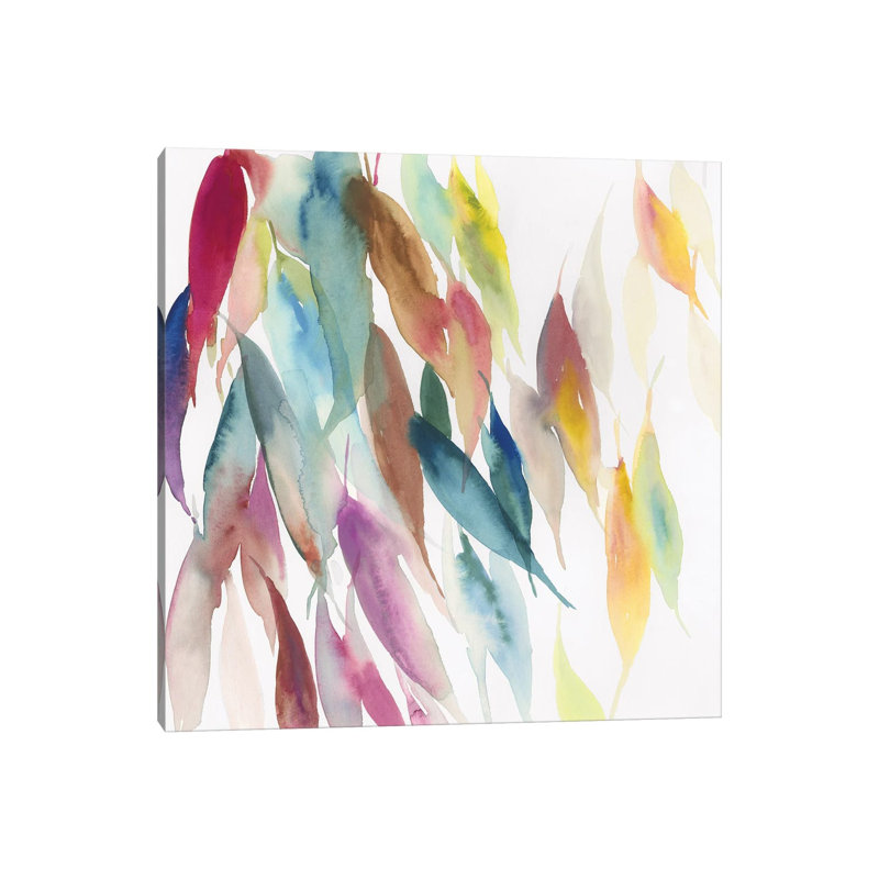 Fallen Colorful Leaves I by Tom Reeves - Gallery-Wrapped Canvas Giclée on Canvas, Does Not Apply