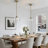 Modern 1-Light Single Dome Kitchen Island Pendant With Clear Glass-1618353748