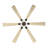 Brenix 60" 5CCT LED Smart Ceiling Fan-124316998-124317001