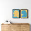 Blue Study. Set Of 2 by Michael Kempen-87228044-87228047