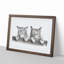 Cats by Thomas Hunter - Picture Frame Graphic Art Print-55513565-55513566