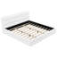 Très grand lit plateforme tapissier, blanc-861922333