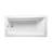 Redondo 72" x 36" Drop In Soaking Acrylic Bathtub-60882900