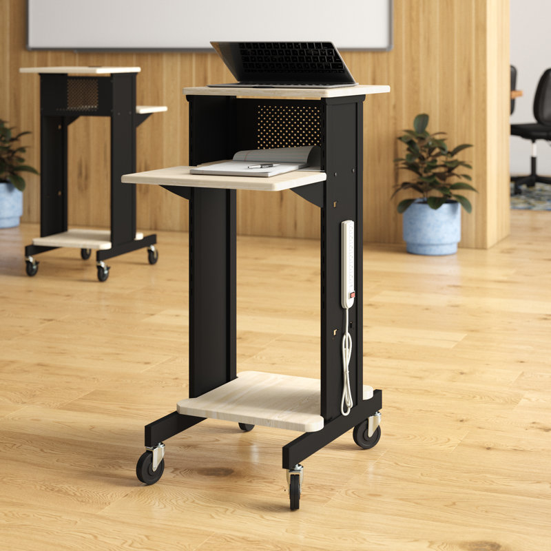 40.5'' H x 18'' W AV Cart with Wheels