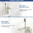 Bathroom Tub Faucet In Brushed Nickel, Rust - Brass, Smooth Water Temperature Adjustment, 360 Spout Rotation, Simple Floor Mounting Copper Core, Precision Ceramic Valves, Rotating Splash Faucet, Diy-127233199