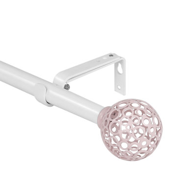 Nellis Adjustable Single Curtain Rod