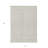 3' X 5' Beige And Ivory Geometric Washable Indoor Outdoor Area Rug