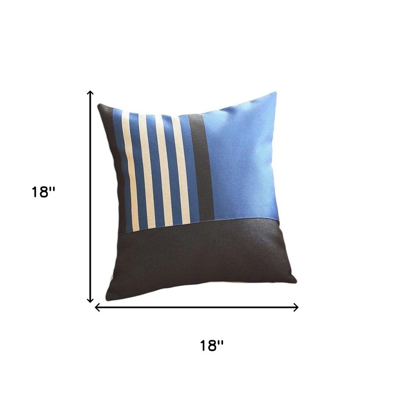 (Ensemble de) Quatre coussins décoratifs de 18 po, Jaune, Housse de coussin seulement - sans coussin