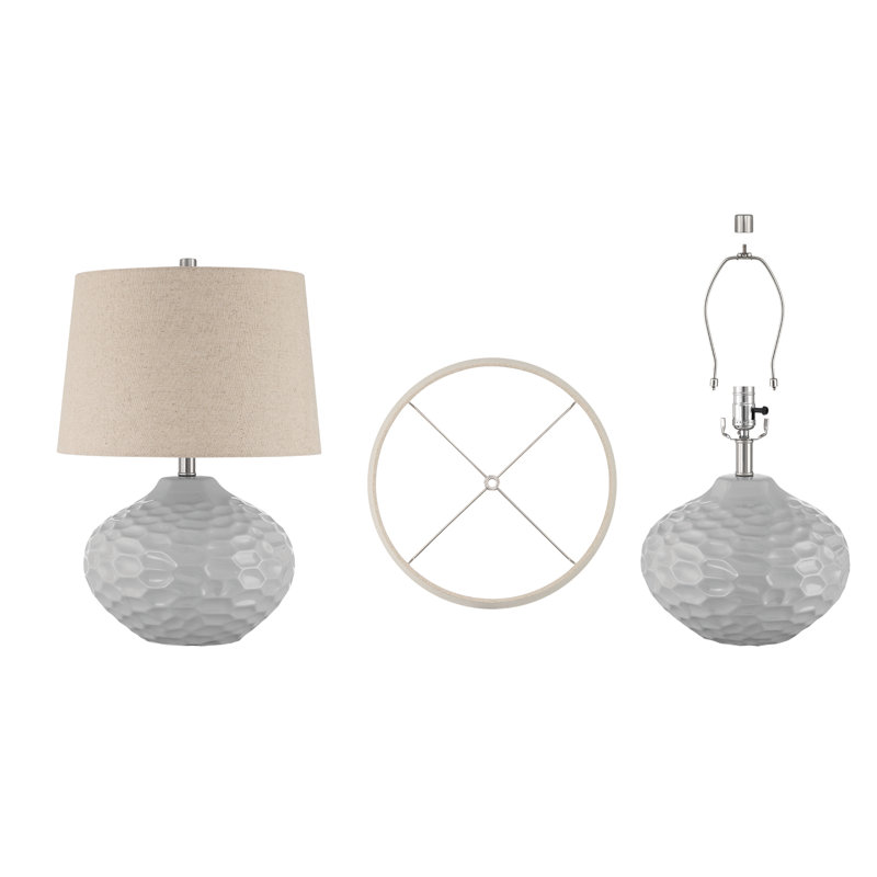 Brystin 21.75" Ceramic Table Lamp Set