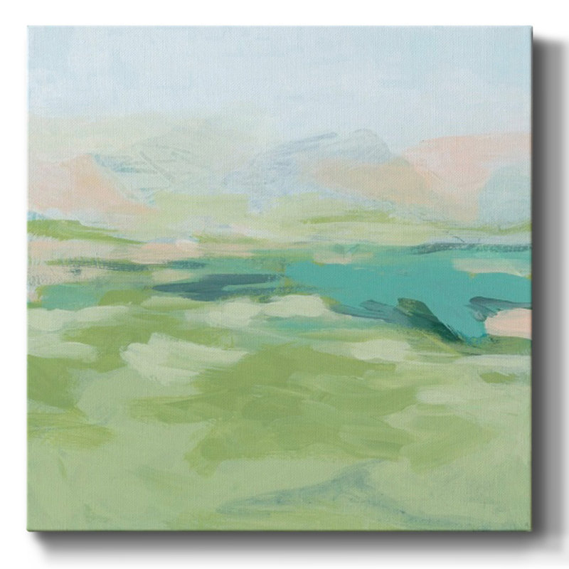 Fiery Sky I sur impression sur toile, H 24 po x l 24 po