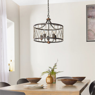 Wigbrecht 5 - Light Drum Chandelier