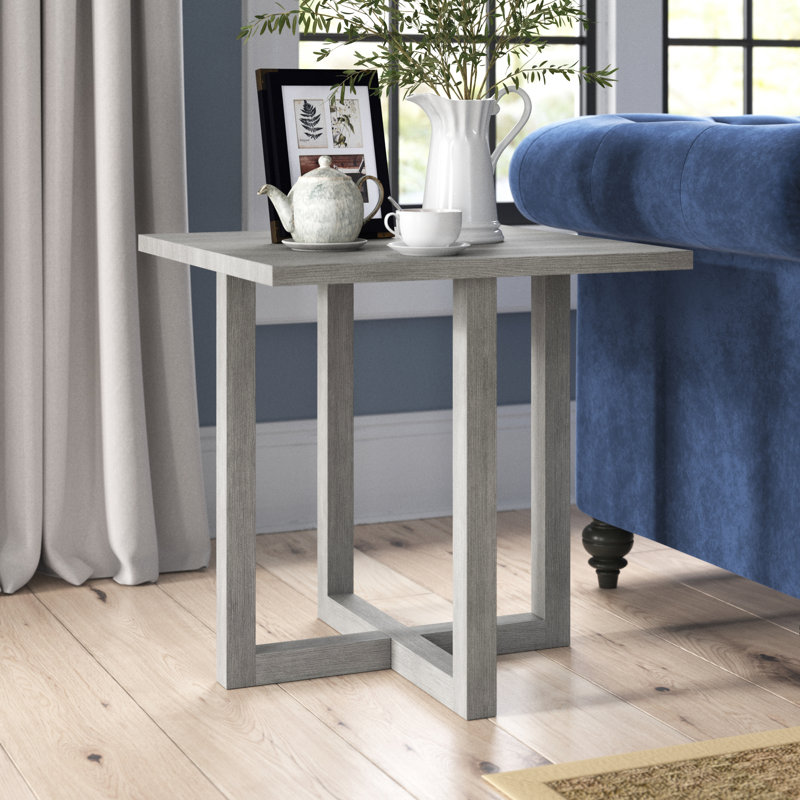 Table de bout Shaw, Gris clair