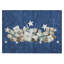 Tapis bleu marine lavable à la machine intérieur / extérieur Xhevrie-375739394