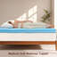 Surmatelas en mousse viscoélastique gélifiée 4 po-951249697