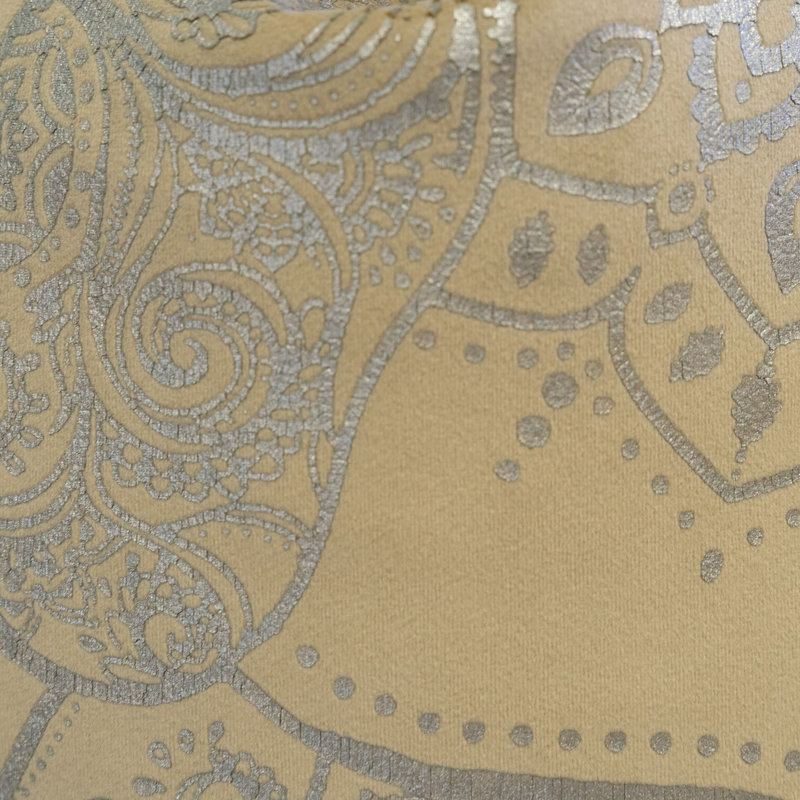 Coussin carré en velours, Moka