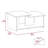 Linlock 1-Shelf Coffee Table