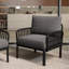 Fauteuil club d'extérieur, mobilier de patio moderne, coussin épais et imperméable pour terrasse, balcon-1008095158-1008095153