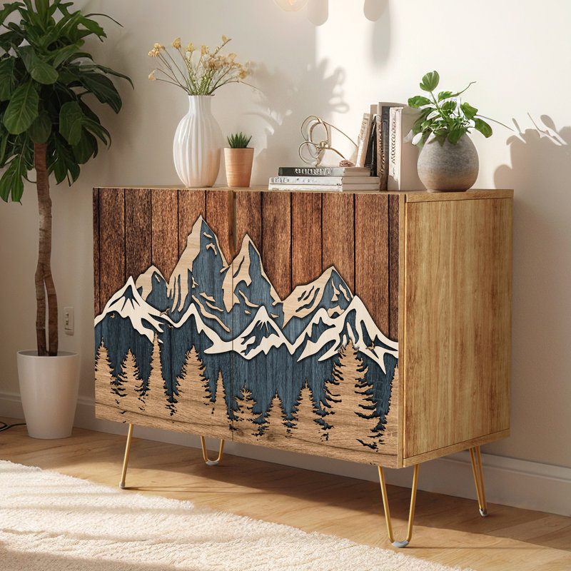 35'' Sideboard, Mountain Wood Brown