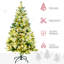 135cm H Lighted Artificial Pine Christmas Tree