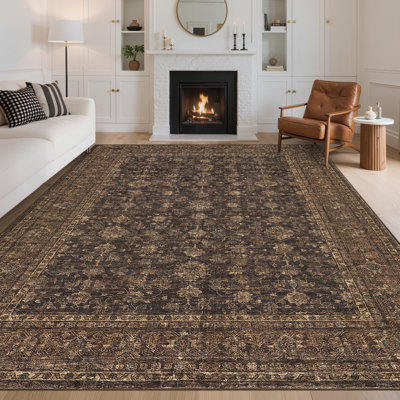 Tapis rétro pour le salon 8 x 10 po